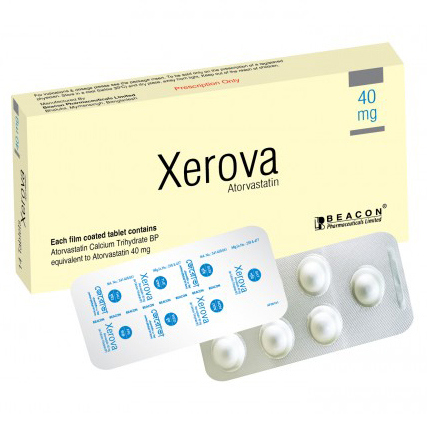Tablet Xerova 40mg (14pcs)