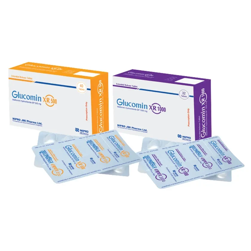 Tablet Glucomin XR 500mg (40pcs)