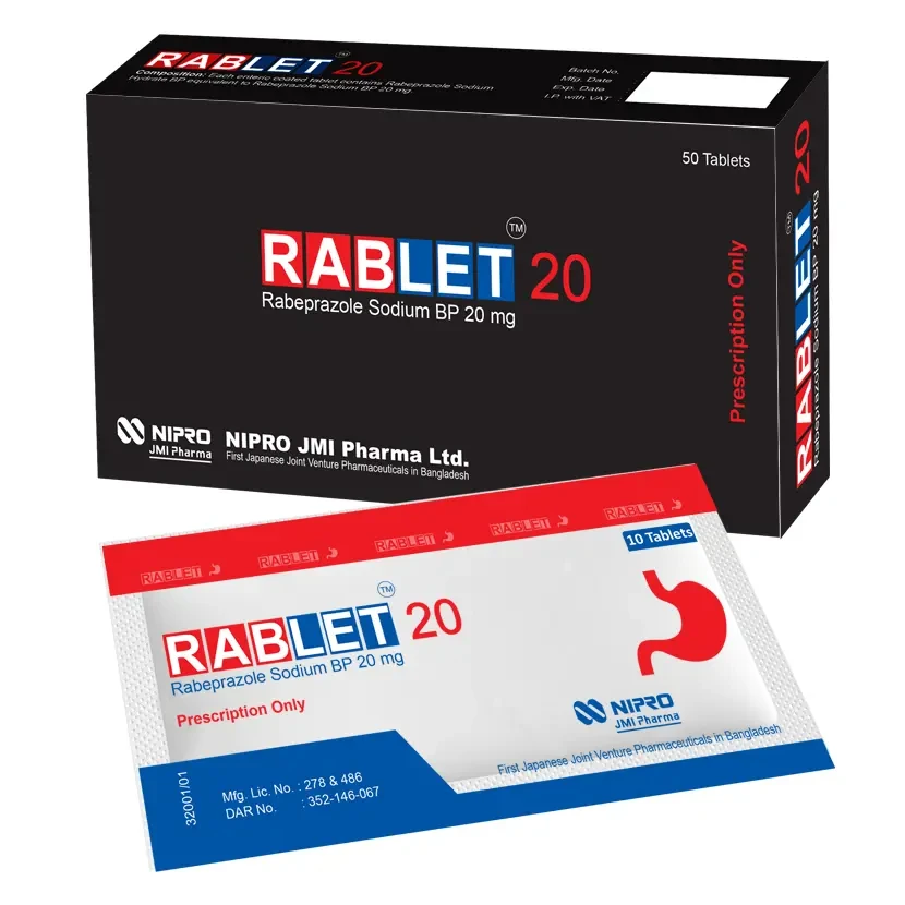 Tablet Rablet 20mg (50pcs)