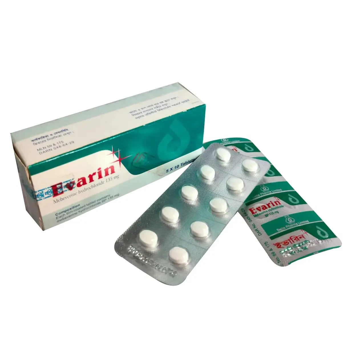 Tablet Evarin 135 mg (50pcs)