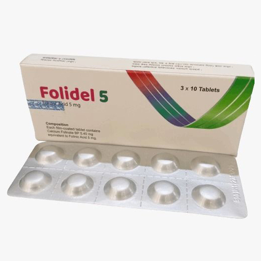 Tablet Folidel 5mg (30pcs)