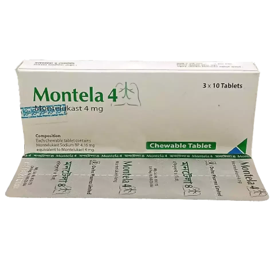 tablet Montela 4mg (30pcs)