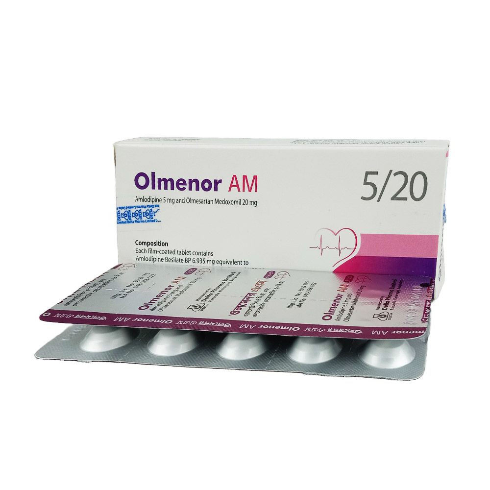 Tablet Olmenor AM 5mg+20mg (30pcs)
