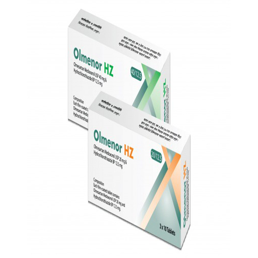 Tablet Olmenor HZ 20mg+12.,5mg (30pcs)