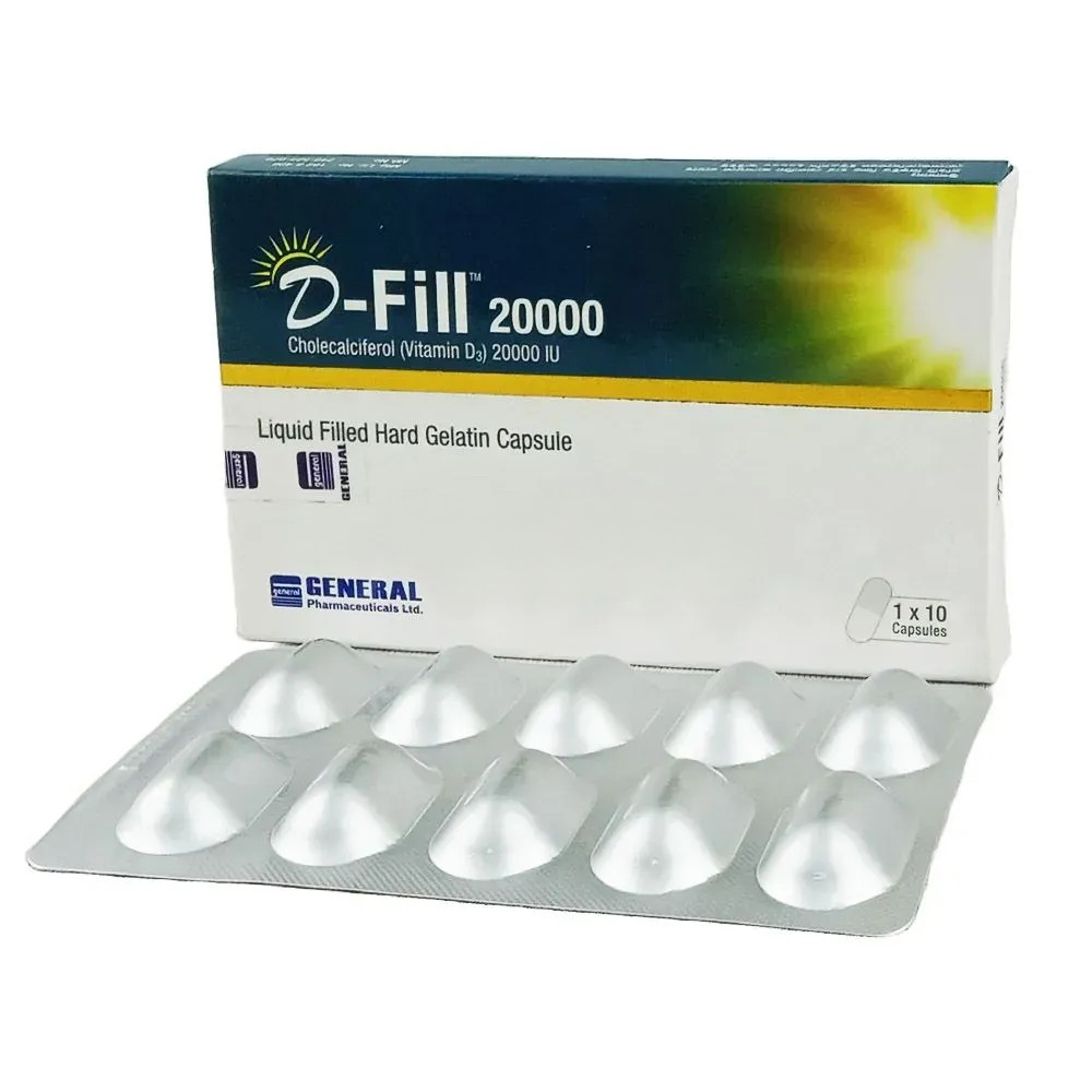 Capsule D-Fill 20000iu (10pcs)
