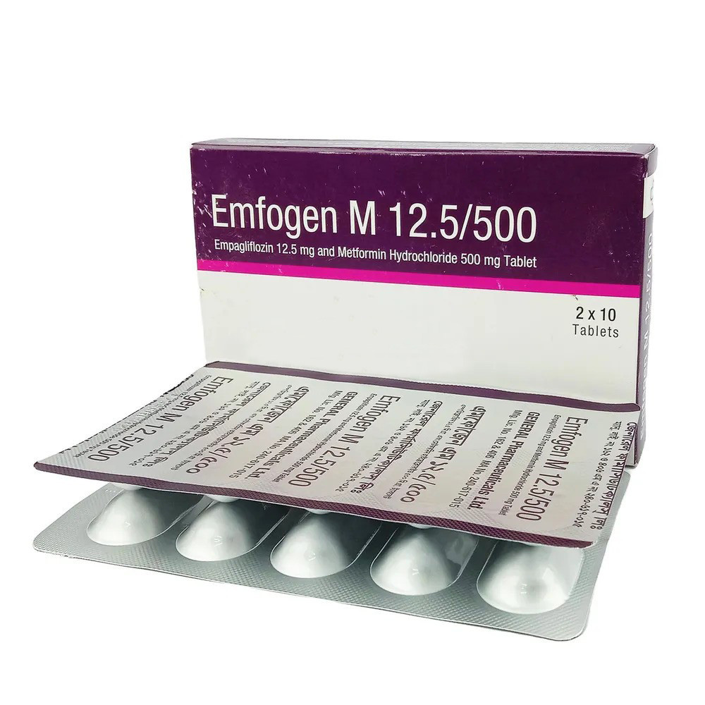 Tablet Emfogen M 12.5mg+500mg (20pcs)