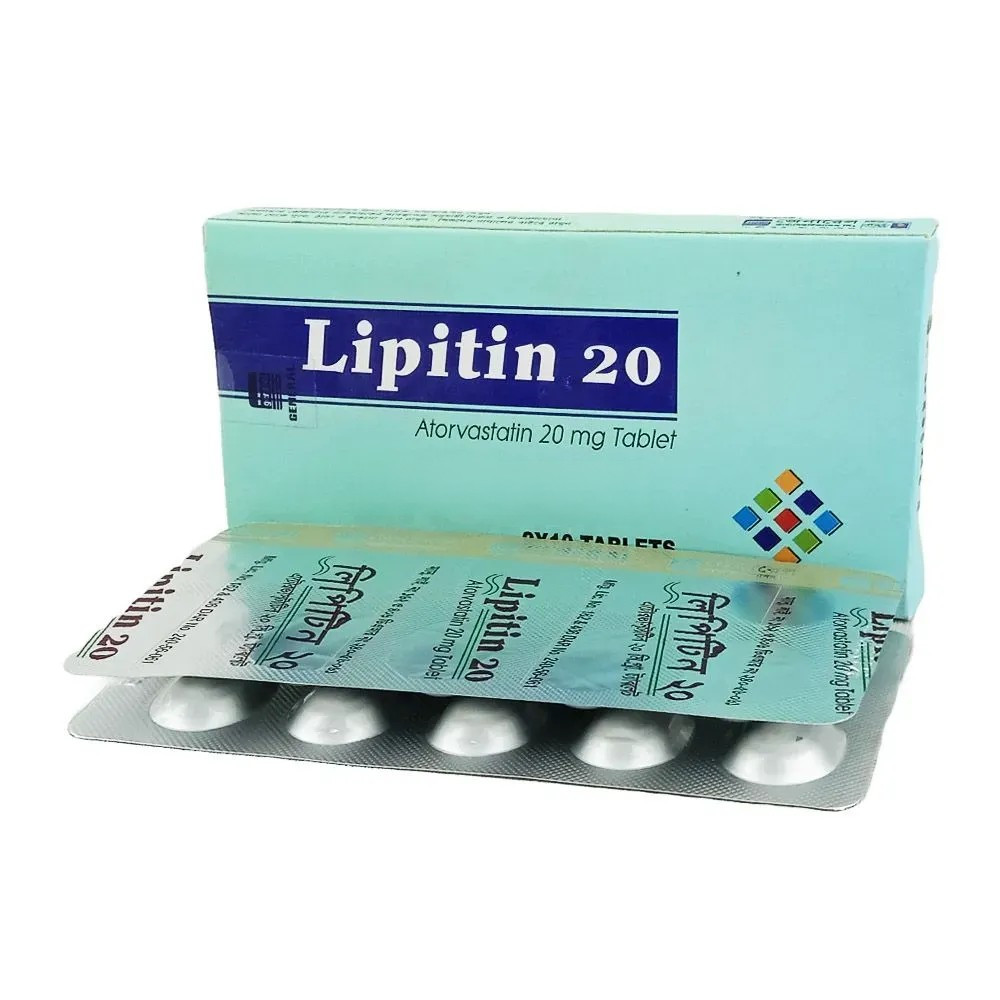 Tablet Lipitin 20mg (20pcs)