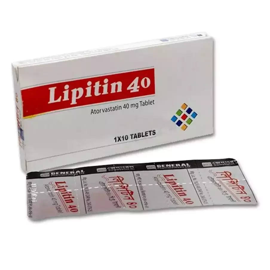 Tablet Lipitin 40mg (10pcs)