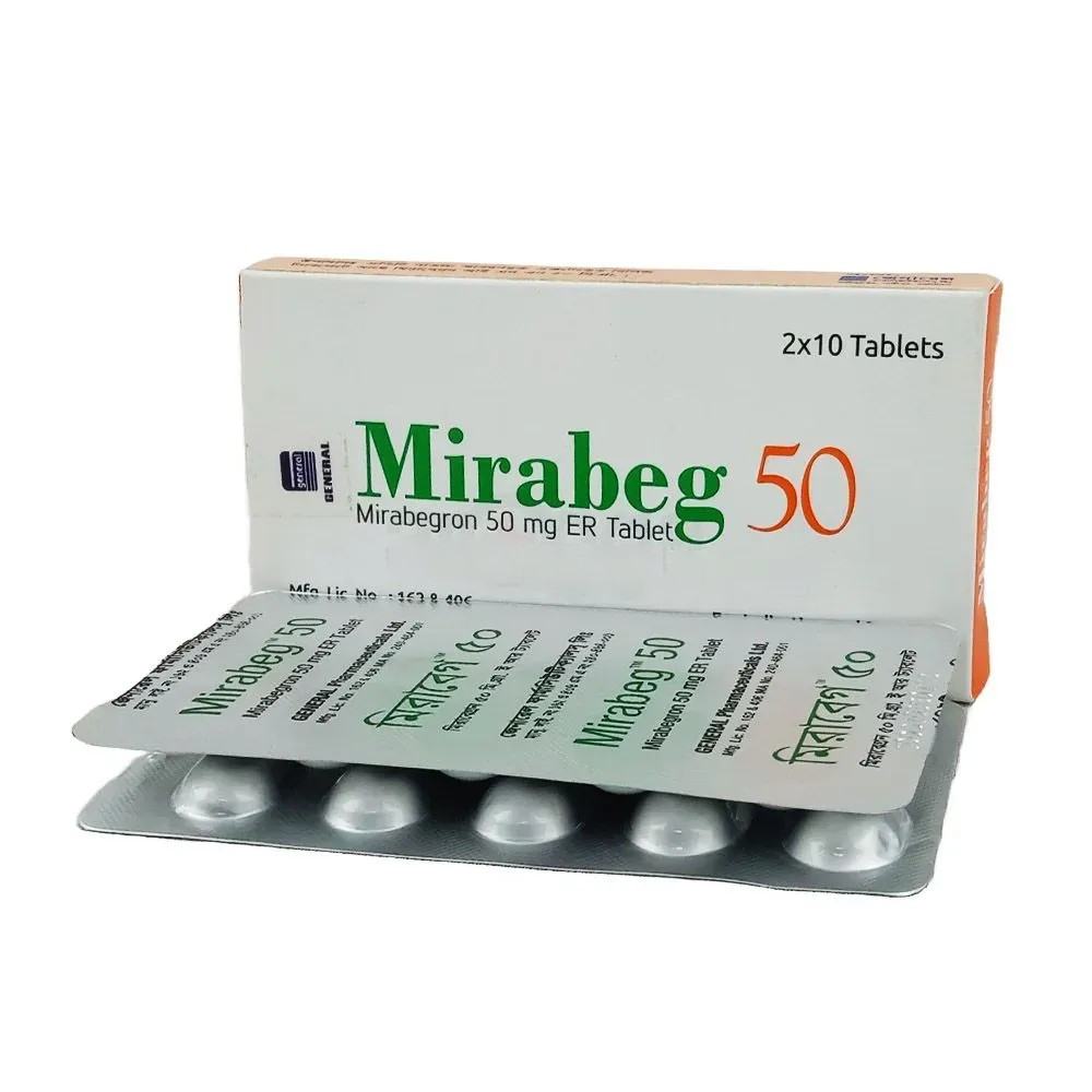 Tablet Mirabeg 50mg (20pcs)