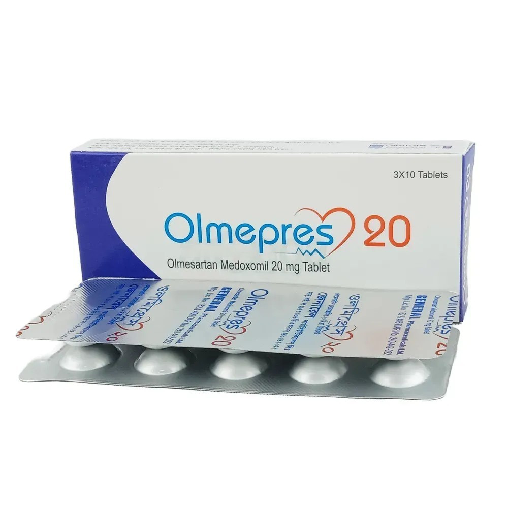 Tablet Olmepres 20mg (30pcs)