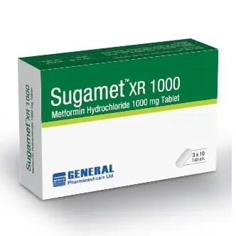 Tablet Sugamet XR 1000mg (30pcs)