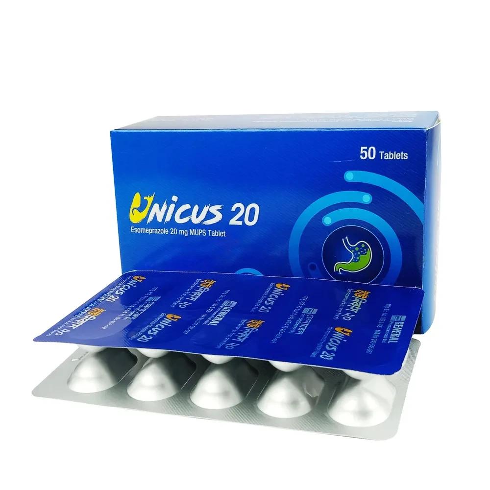 Tablet Unicus Mups 20mg (50pcs)