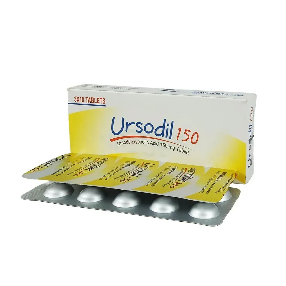 Tablet Ursodil 150mg (30pcs)
