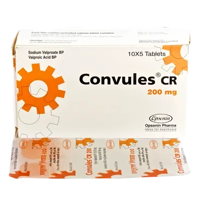 Tablet Convules CR 200mg (50pcs)