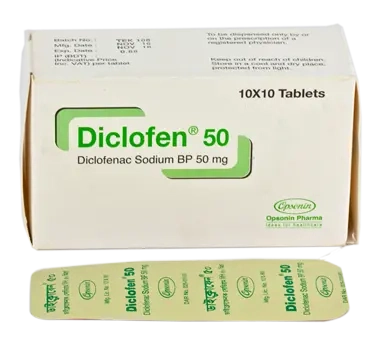 Tablet Diclofen 50mg (100pcs)