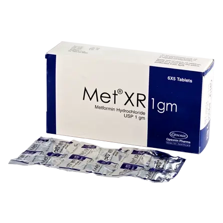 Tablet Met XR 1gm (30pcs)