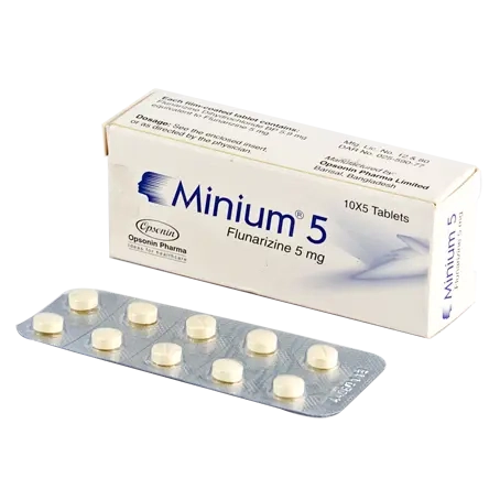 Tablet Minium 5mg (50pcs)