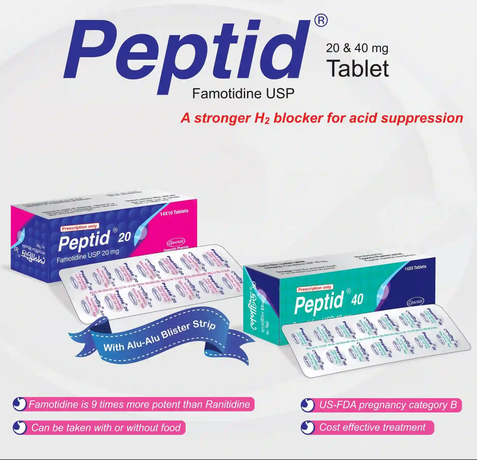 Tablet Peptid 20mg (140pcs)