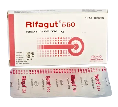 Tablet Rifagut 550mg (10pcs)