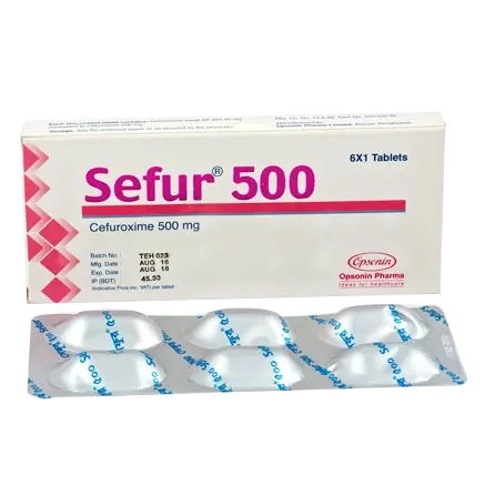 Tablet Sefur 500mg (7pcs)