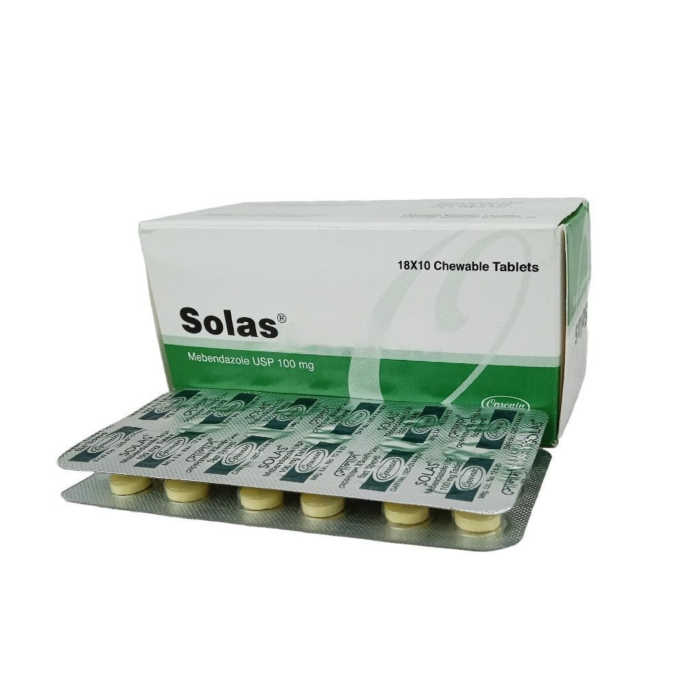 Tablet Solas 100mg (180pcs)