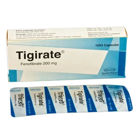 Capsule Tigirate 200mg (30pcs)