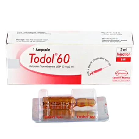 Injection Todol 60mg (2 ml ampoule)