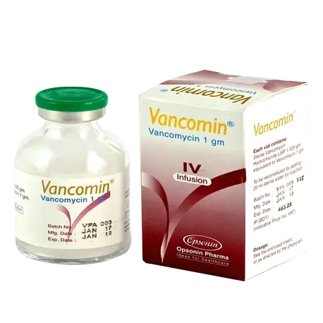 Injection Vancomin 1gm/vail