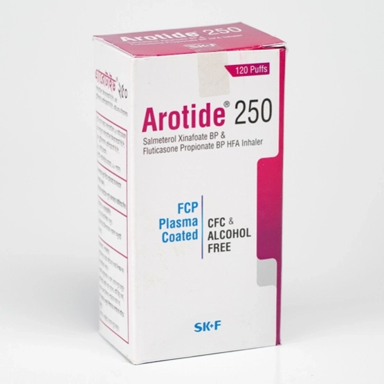Inhaler Arotide 250HFA (120metered)