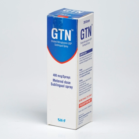 GTN Nasal Spray 400mcg/spray (200metered)