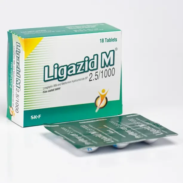Tablet Ligazid M 2.5/1000mg (18pcs)