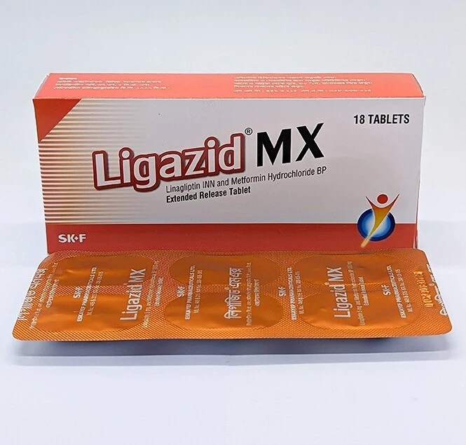 Tablet Ligazid MX 5/1000mg (18pcs)