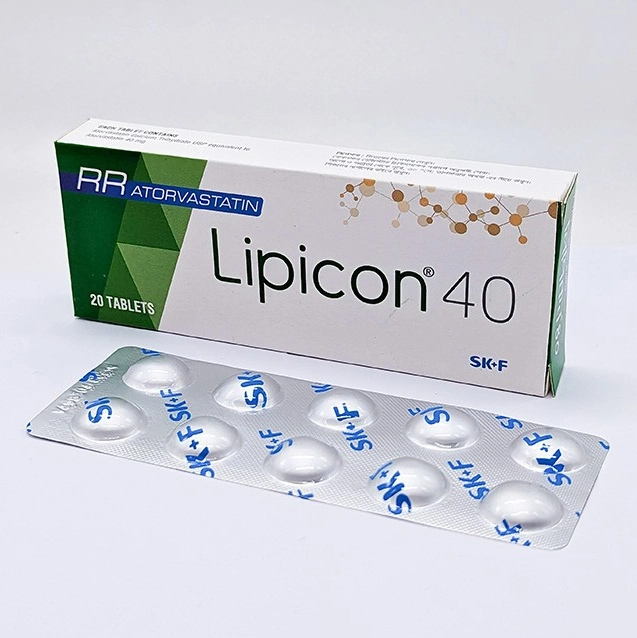 Tablet Lipicon 40mg (20pcs)