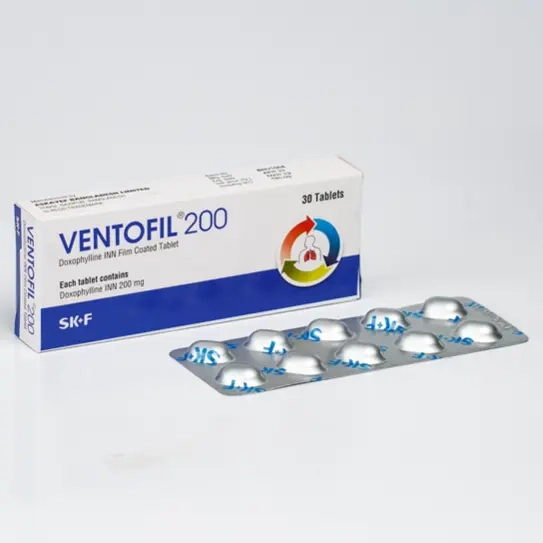 Tablet Ventofil 200mg (30pcs)