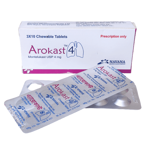 Tablet Arokast 4mg (30pcs)