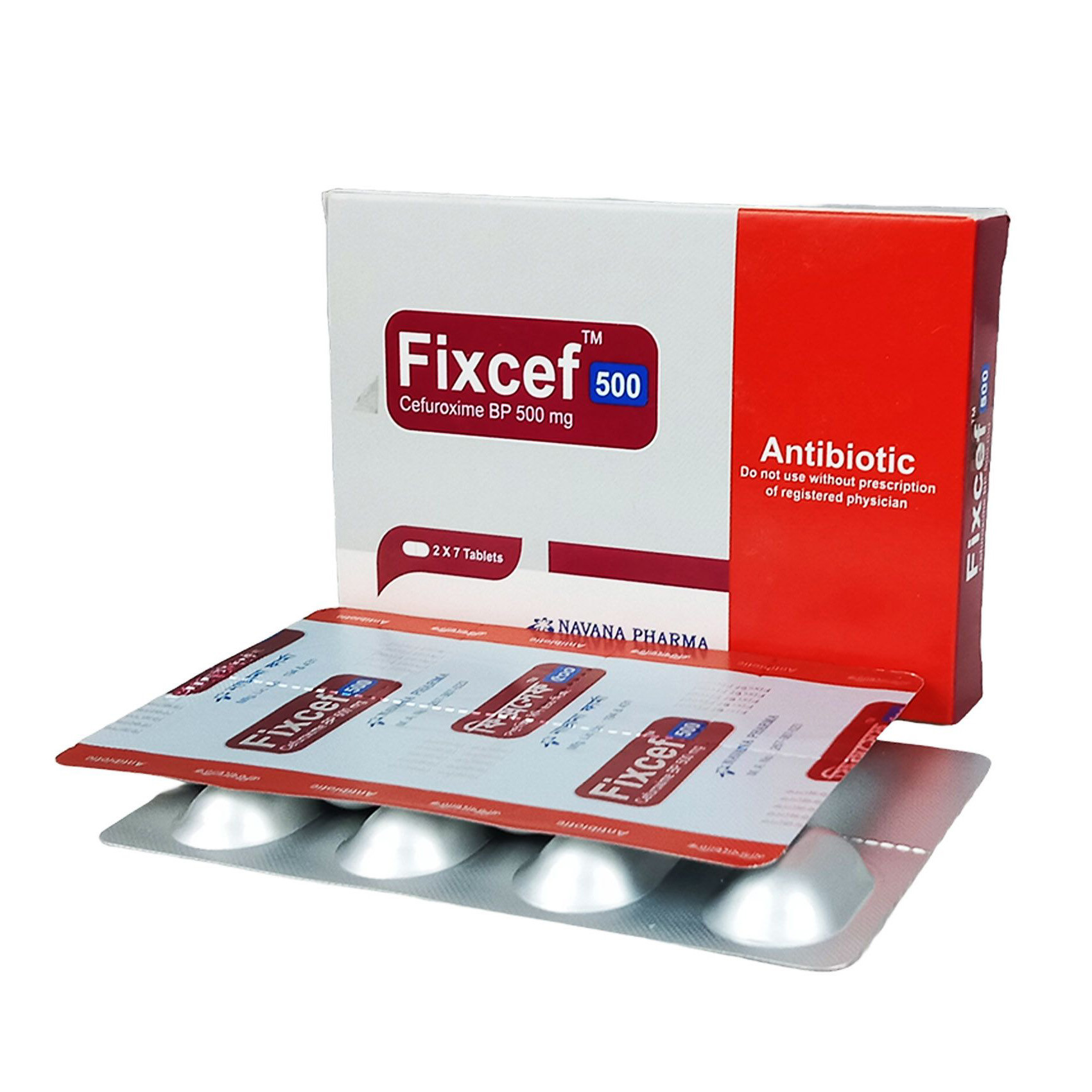 Tablet Fixcef 500mg (14pcs)