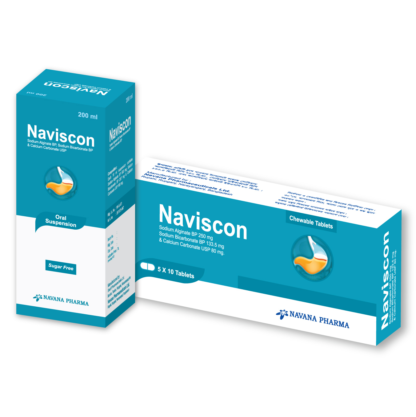 Tablet Naviscon (50pcs)