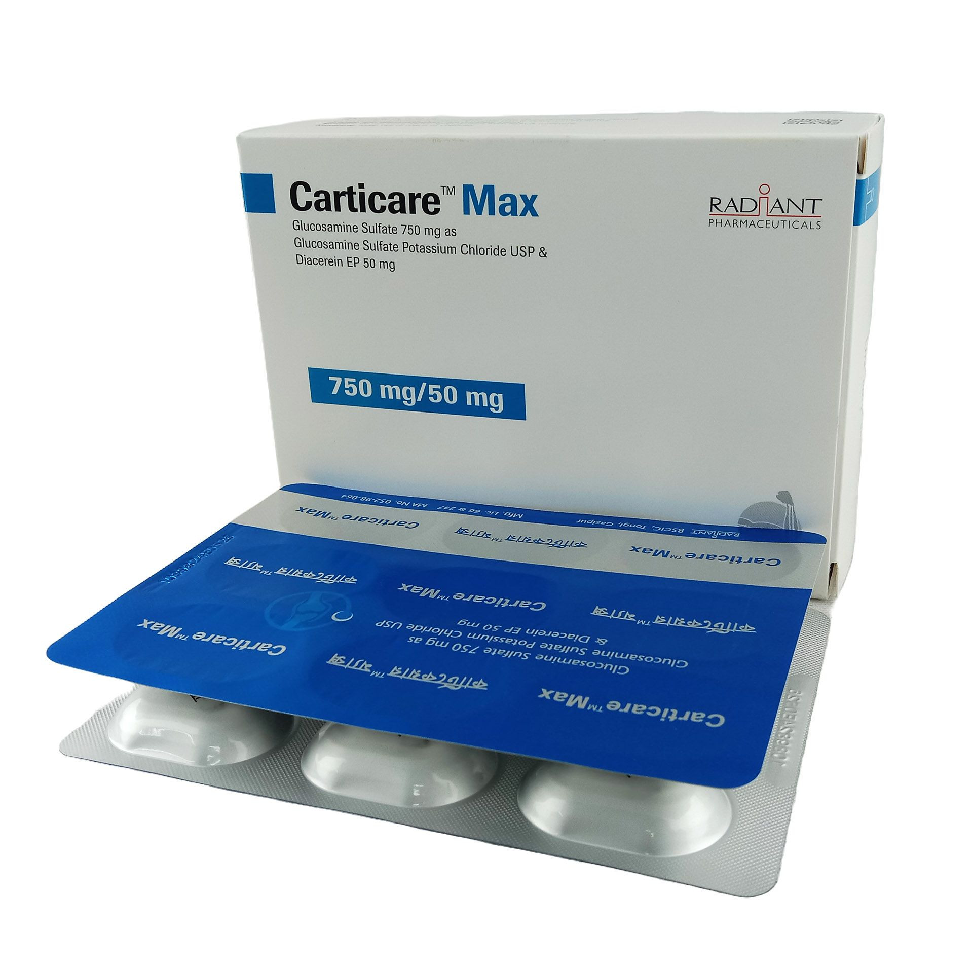 Tablet Carticare Max 750mg+50mg (36pcs)