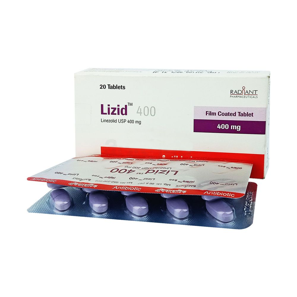Tablet Lizid 400mg (20pcs)