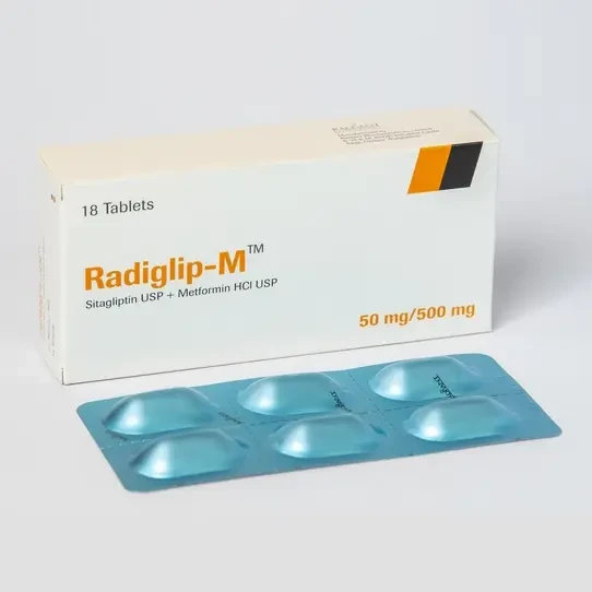 Tablet Radiglip-M 50/500mg (18pcs)