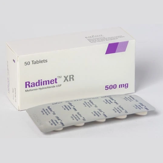 Tablet Radimet XR 500mg (50pcs)