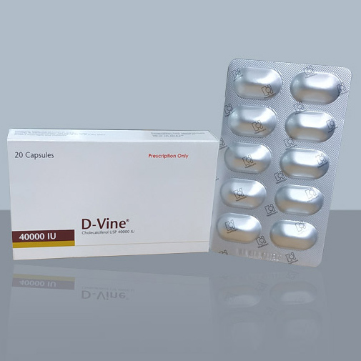 Capsule D-Vine 40000iu (20pcs)