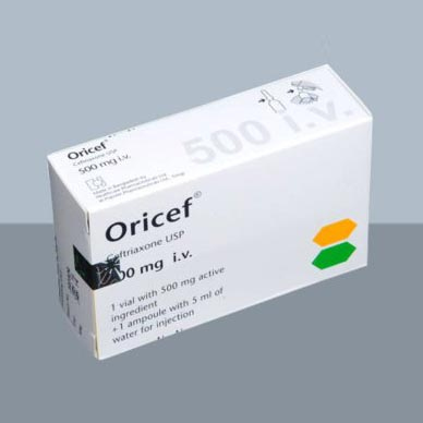 Injection Oricef 500iv