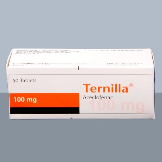 Tablet Ternilla 100mg (50pcs)