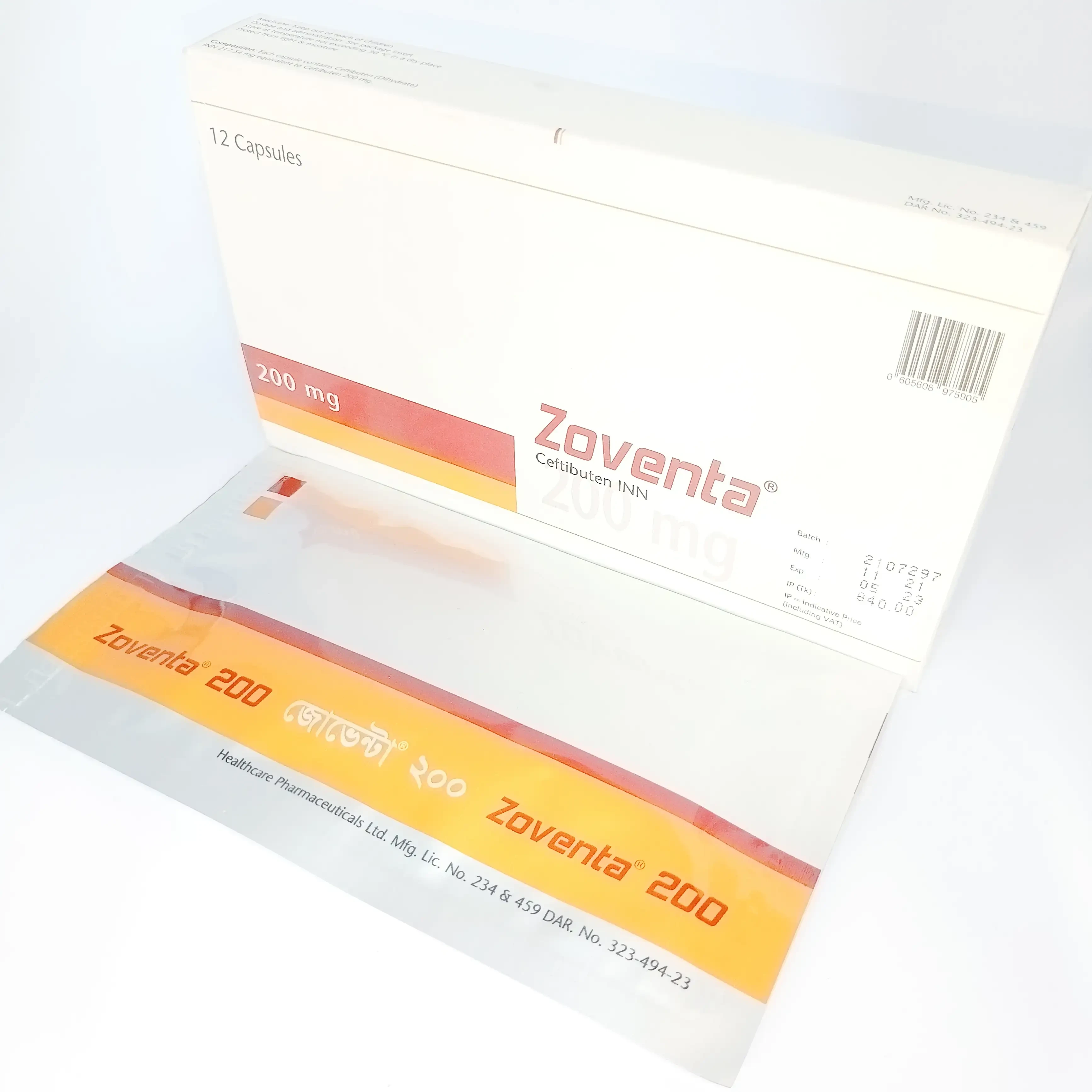 Capsule Zoventa 200mg (12pcs)