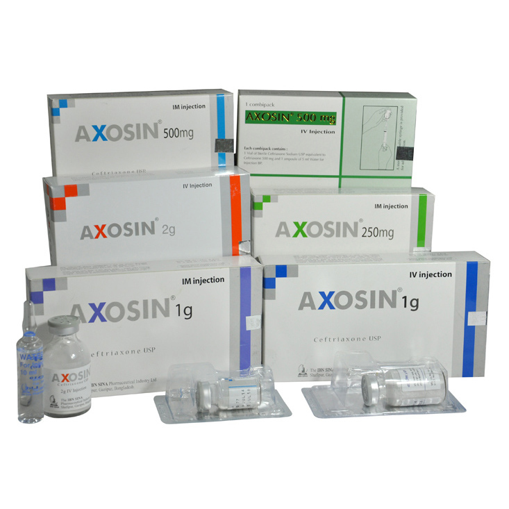 Injevtion Axosin 1gm/vail IM