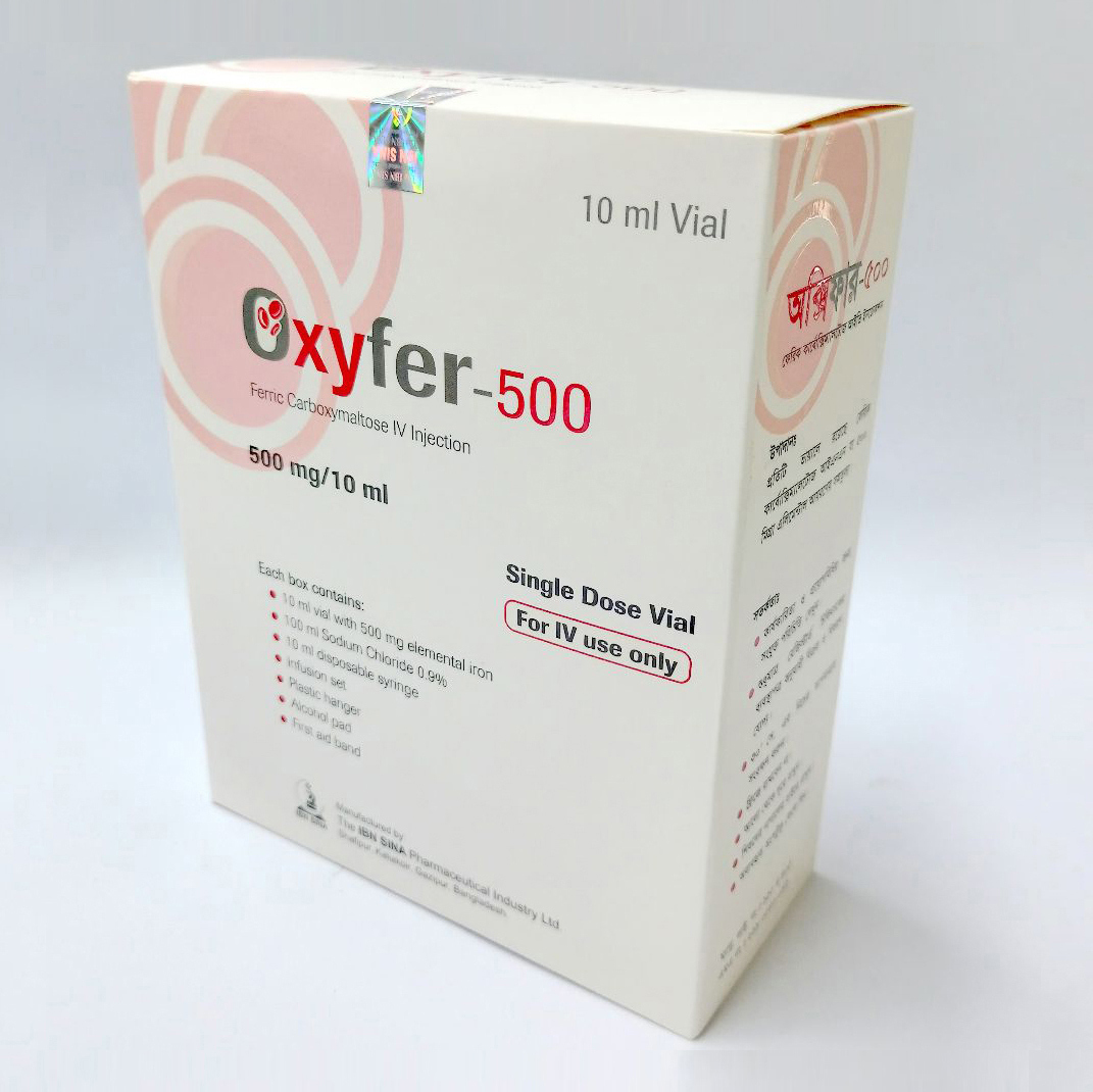 Injection Oxyfer 500IV (10ml)