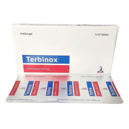 Tablet Terbinox 250mg (10pcs)
