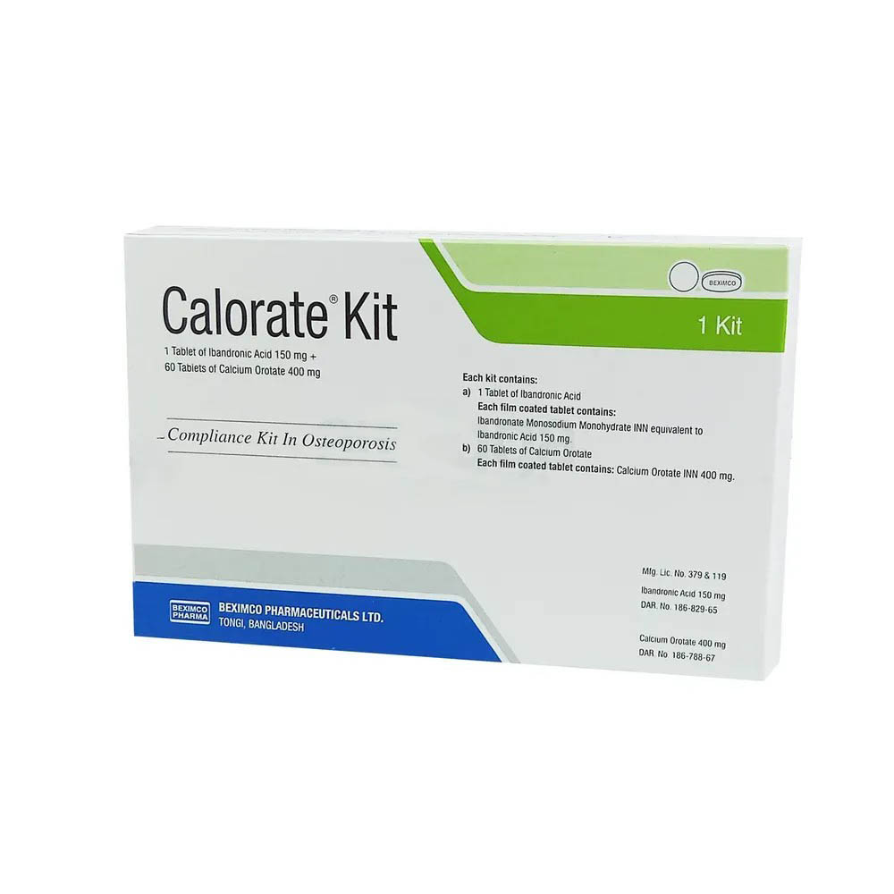 Tablet Calorate Kit 150mg&400mg(1&60 tablet kit)