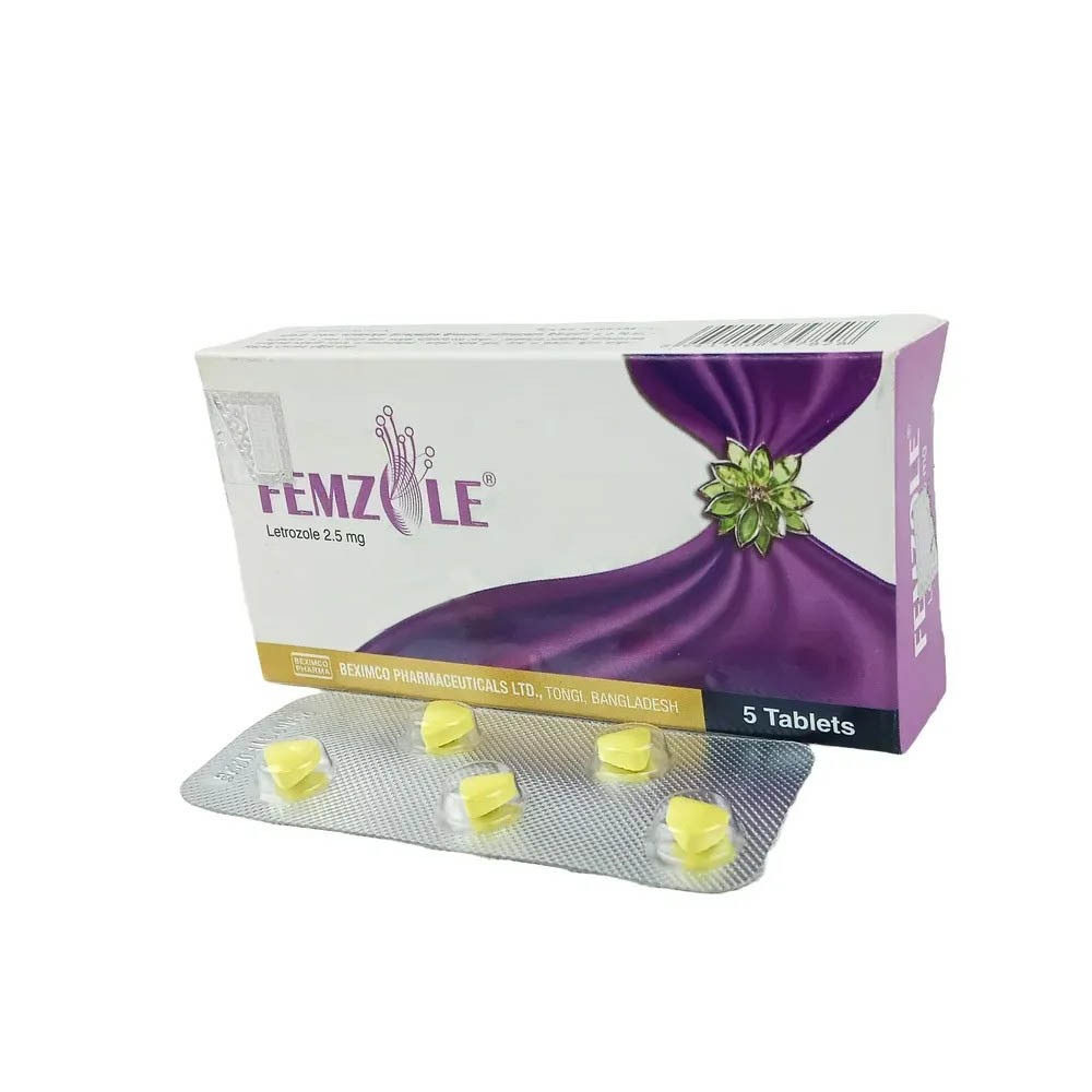Tablet femzole 2.5mg (5pcs)